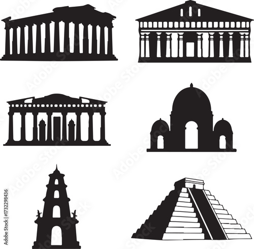 Ancient structures and architectural landmarks ancient buildings