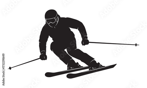 Downhill Skiing Posture for Beginners