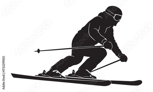 Downhill Skiing Posture for Beginners