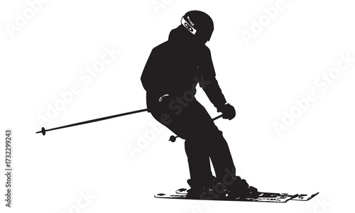 Downhill Skiing Posture for Beginners