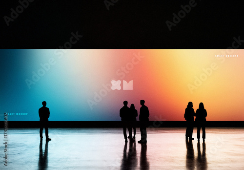 Large Event Screen Mockup