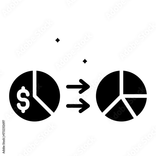 share dilution icon