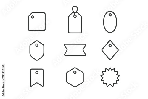 Minimalistic linear icon of paint palette watercolor, editable stroke, simple vector cartoon illustration for design, cards, apps, banners, and social media posts