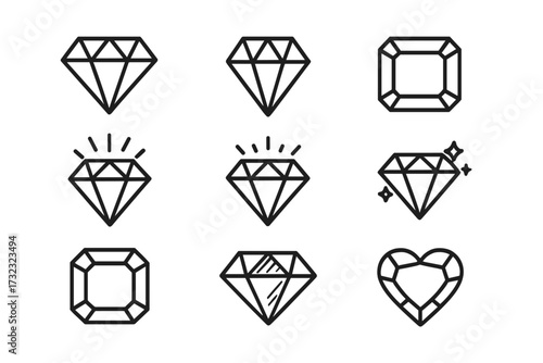 Money bag icon collection set with editable stroke lines, perfect for infographics, finance articles, book illustrations, flyers, banners, and transparent background vector cartoon design