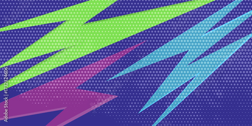 Gaming esport background striking stripes electric banner vector illustration design.