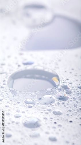 Wallpaper Mural Close-up of water droplets on a surface Torontodigital.ca