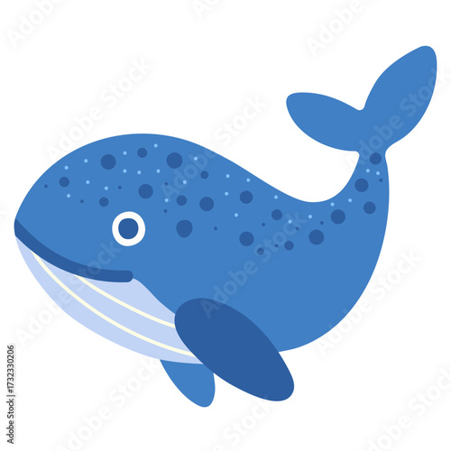Blue Whale Cartoon
