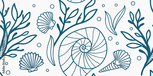 Miscellaneous seamless pattern for kids and adult