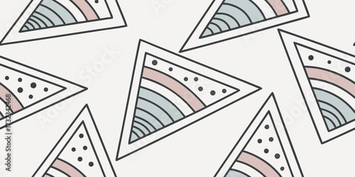 Miscellaneous seamless pattern for kids and adult