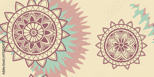 Miscellaneous seamless pattern for kids and adult