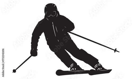 Downhill Skiing Posture for Beginners