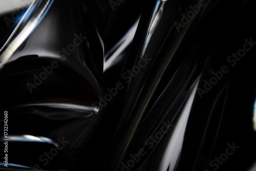 Wallpaper Mural abstract background, liquid wave, gloss, artificial leather Torontodigital.ca