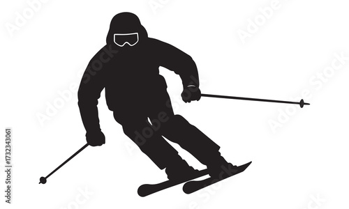 Downhill Skiing Posture for Beginners