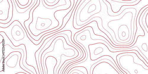 Topographic map background with geographic grid for hiking and mountain sport. luxury topographic wavy pattern and geographic grid map design. paper texture Imitation of a geographical map shade.