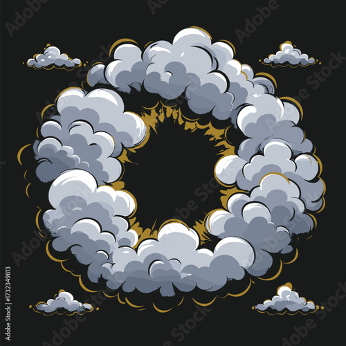 smoke eksposive cartoon