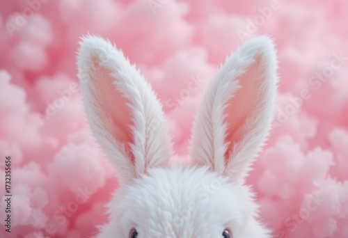 Sweet Easter Treat   Soft Focus, Sugary Pink, Dreamy Bunny Ears
