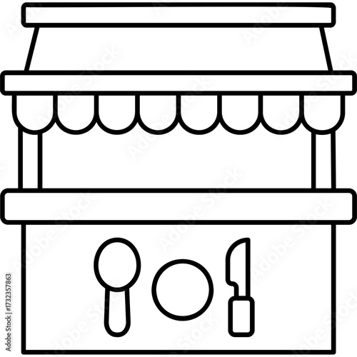Food Court Icon