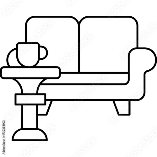 Lounge Area Icon