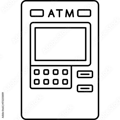 Atm Machine Icon