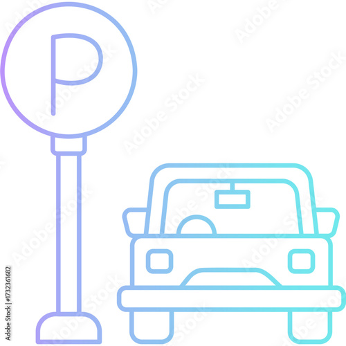 Parking Lot Icon