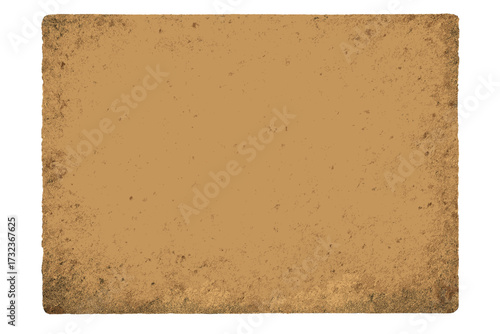 Vintage grunge background with grainy craft paper texture, retro aged paper design, distressed rough surface, old vintage style, vector illustration with transparent background, classic retro art