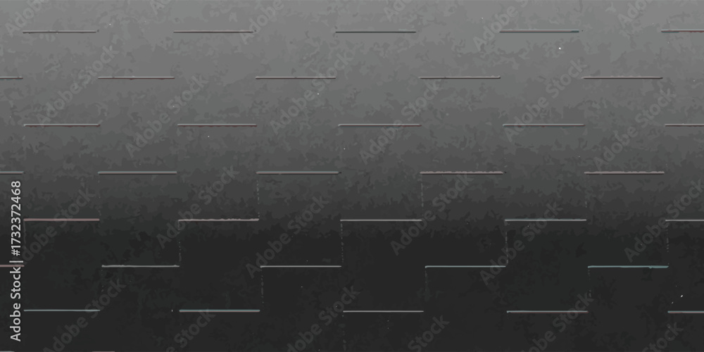 Naklejka premium Abstract dark black Geometric banner design background.