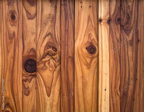 Wallpaper Mural Close-up of wooden planks Torontodigital.ca