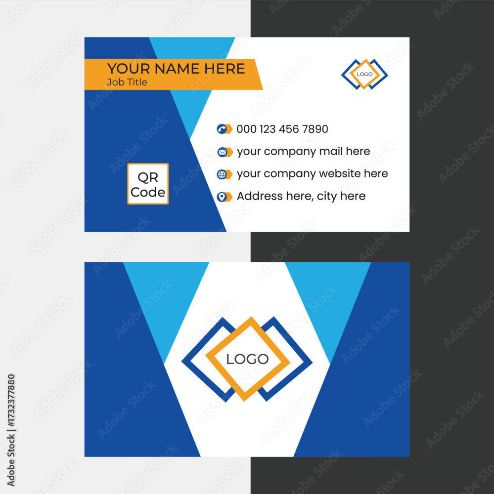 Fototapeta premium Corporate Business Card