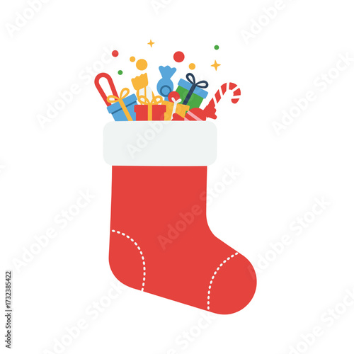 christmas socks with candy