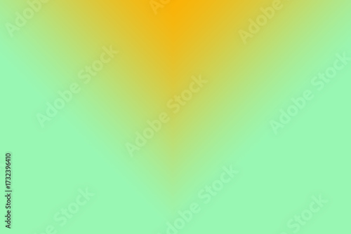 Soft gradient of warm orange fading into cool mint green, creating a calm and modern abstract background.