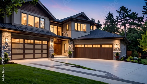 Wallpaper Mural Dream Home Inspiration Complete with a Garage"
 Torontodigital.ca