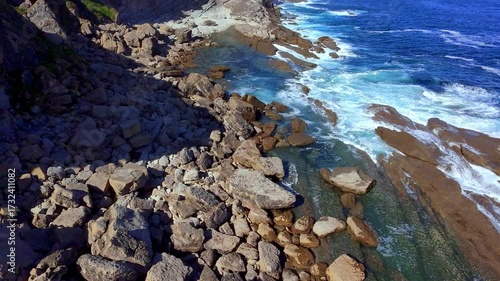 rocky coast of the Atlantic Ocean