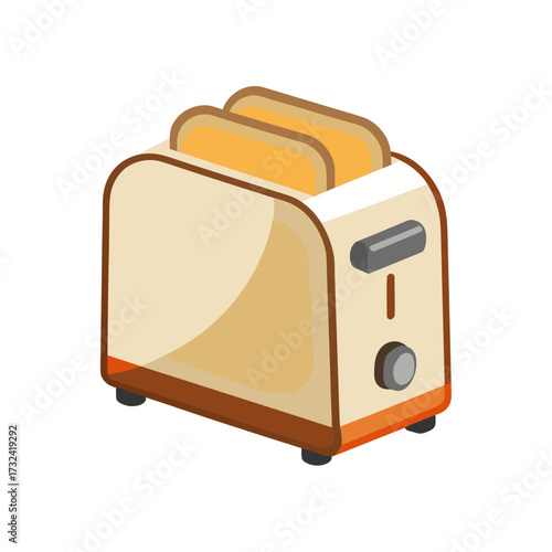 toaster with bread
