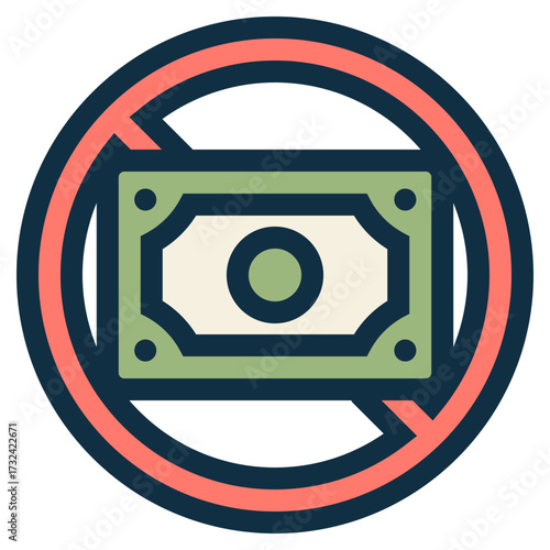 cashless payment icon