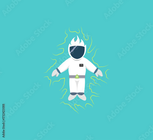 Electric Astronaut Charged Up in Space