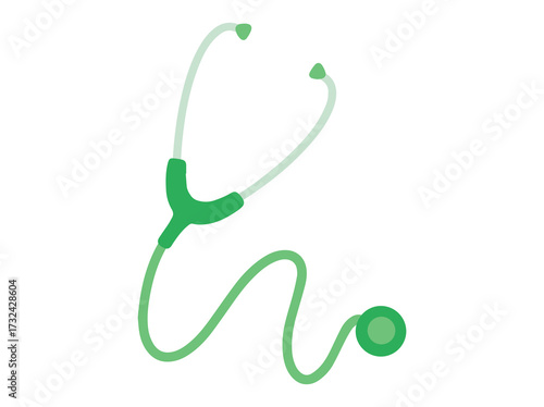 Doctor Stethoscope Cartoon Background Illustration
