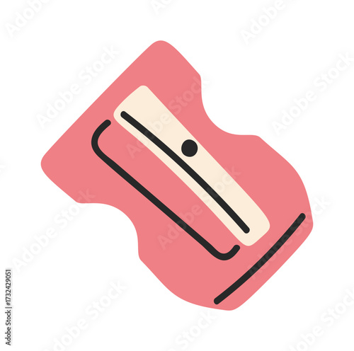 Pencil sharpener hand drawn stationery