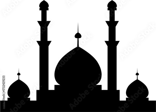 taj mahal agra india silhouette 