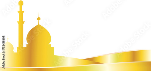 vector illustration of an abstract background with golden stars