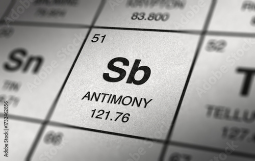 ANTIMONY Element 51 of the periodic table