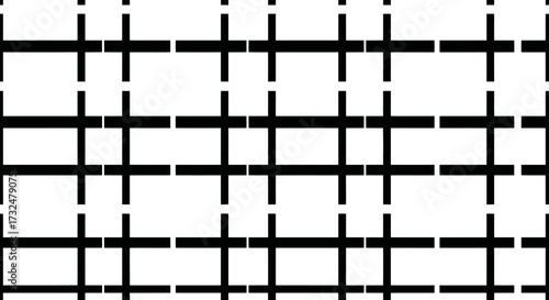 Black bars in grid pattern