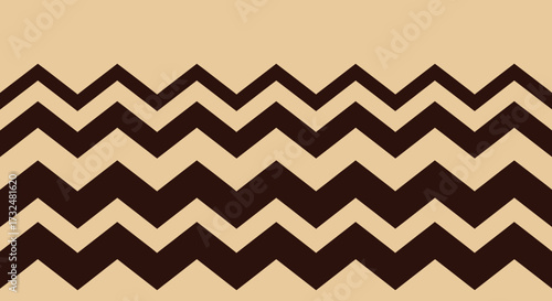 Tan/brown zig-zag pattern filling most of image; plain tan at top