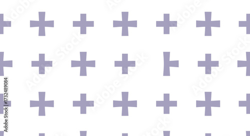 Plus sign pattern
