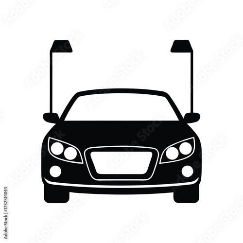 car icon vector illustration