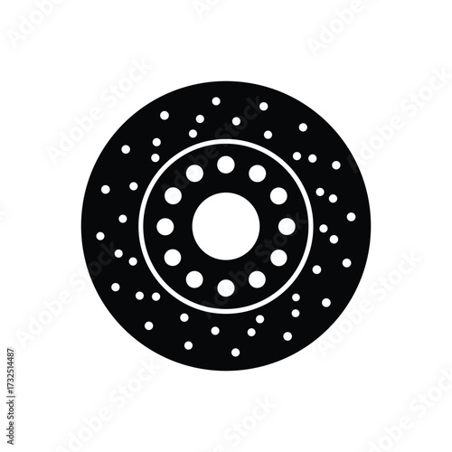 button vector black