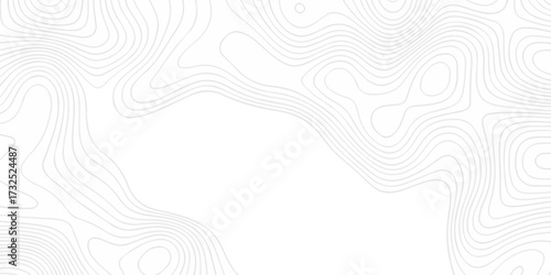 Abstract minimal The pattern discovery vector topo map creative discovery White wave grid stripe line map topography. vector geographic contour mounted map background.	
