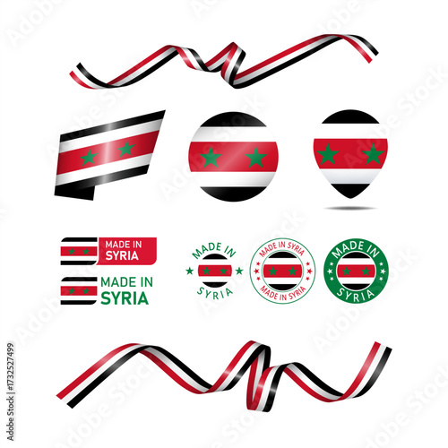 syria flags mega set