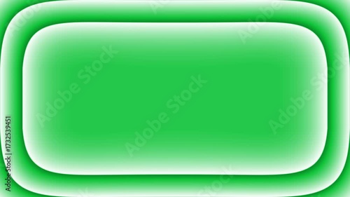green glossy button