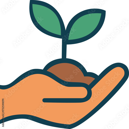 World Cleanup Day vector flat design illustration. vector flat design illustration of planting a tree