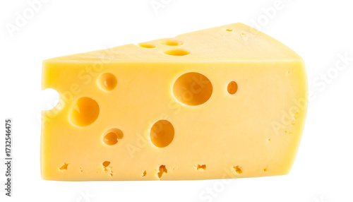 cheese on white background